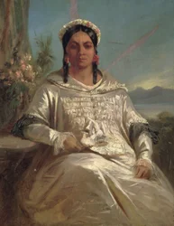 Drottning Pomare IV (1827-77) av Tahiti
